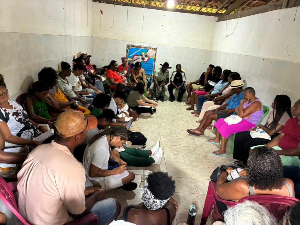 Reunião do conselho quilombola da Bacia e vale do Iguape, 29 Março _ ORI_BA_ CACHOEIRA_ MOV-Rivaldo Barrosg